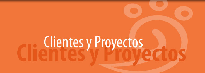 clientes y proyectos